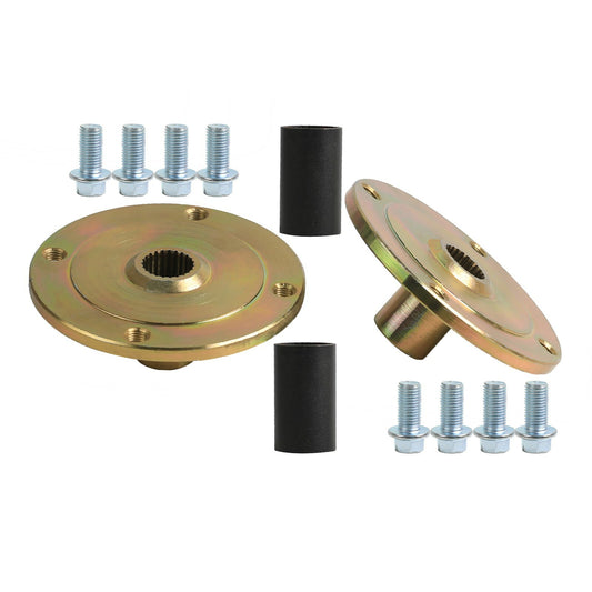 4 bolts, 23T spline, rear axle hub fits 7 8 tires, suitable for go-karts, all-terrain vehicles, and four-wheel off-road vehicles.