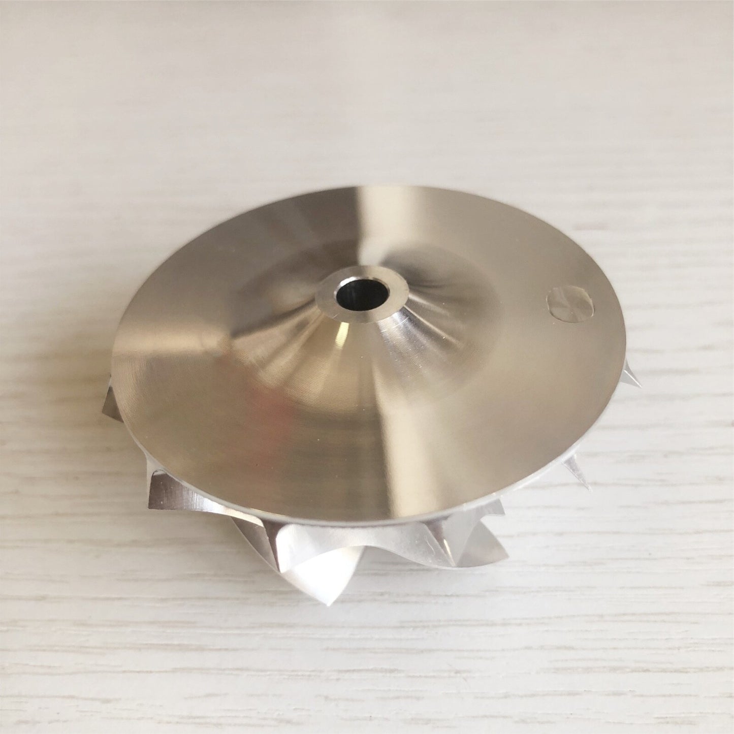 RHF55 46.50/60.00 mm 6+6 Blade LEP Style Performance Billet Compressor Wheel
