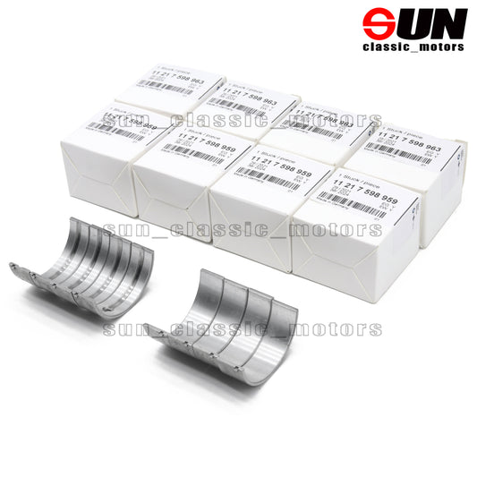 Crankshaft bearing kit 11217598959+11217598963 suitable for N20 N26 328 528 X1 X3 2.0T-