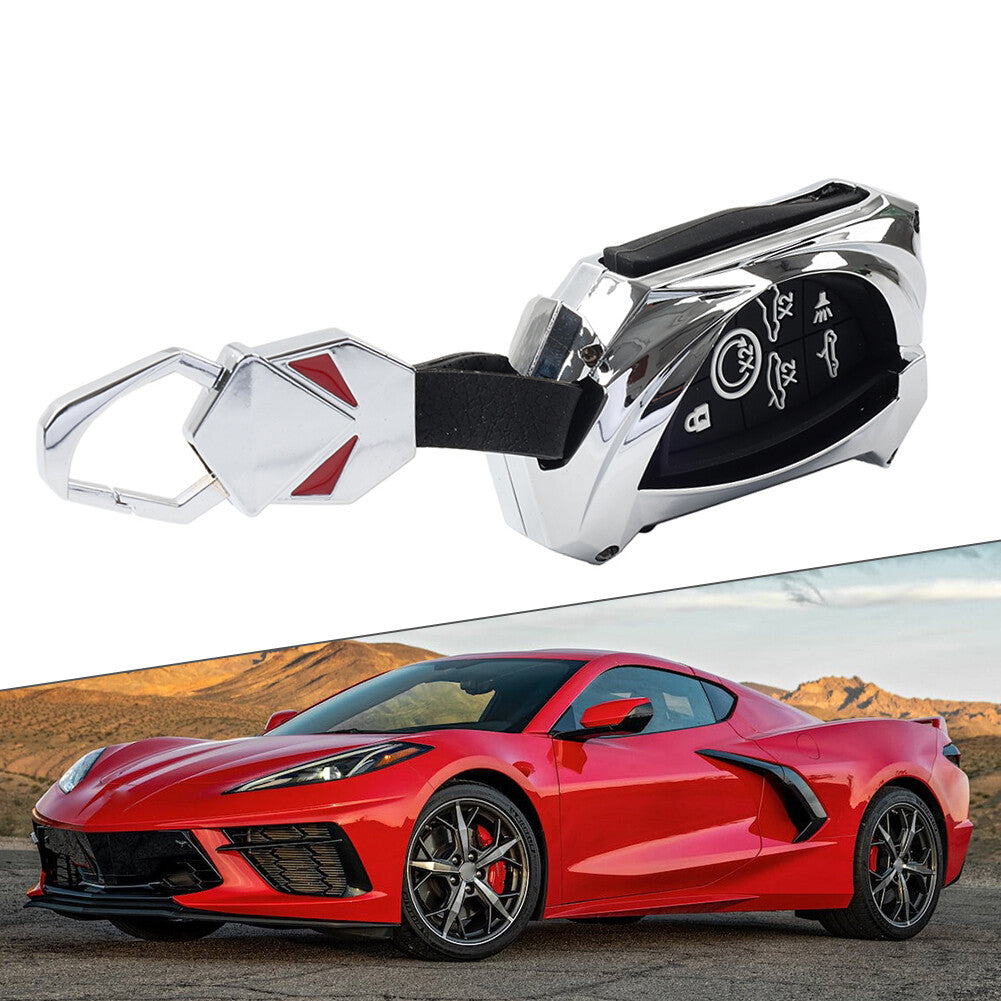 7 Button Remote Key Fob Shell Case Cover for Chevrolet for Corvette 2020-2023 22 Q