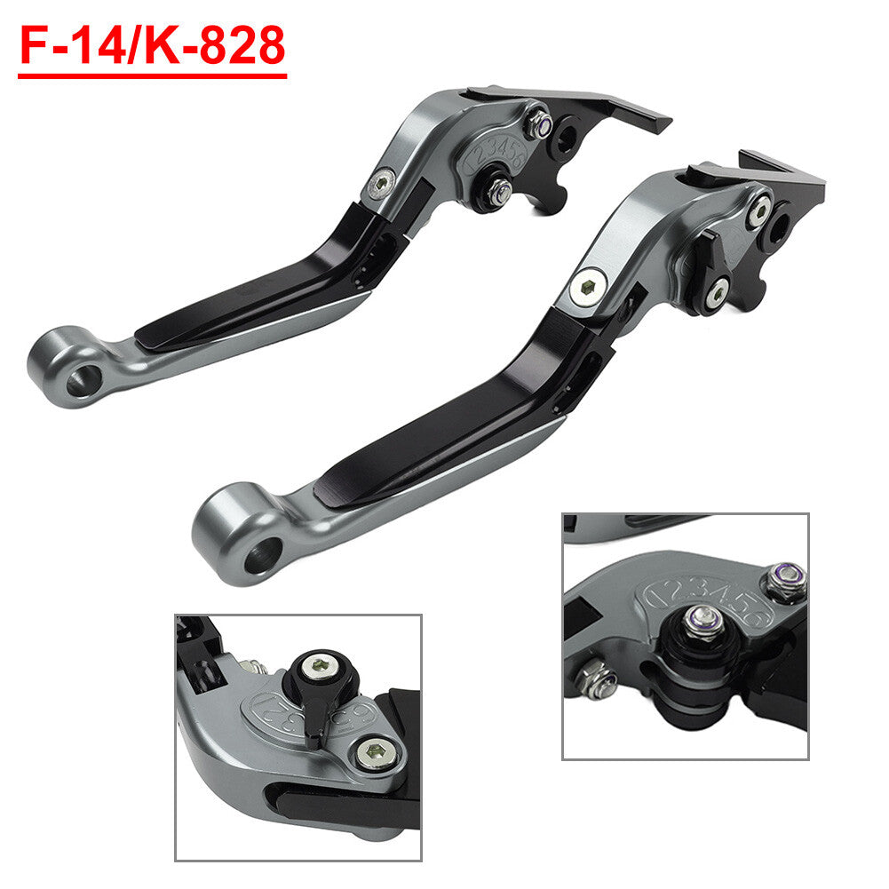 CNC Folding Extendable Brake Clutch Levers for Kawasaki Z1000 ZX9R ZX6R