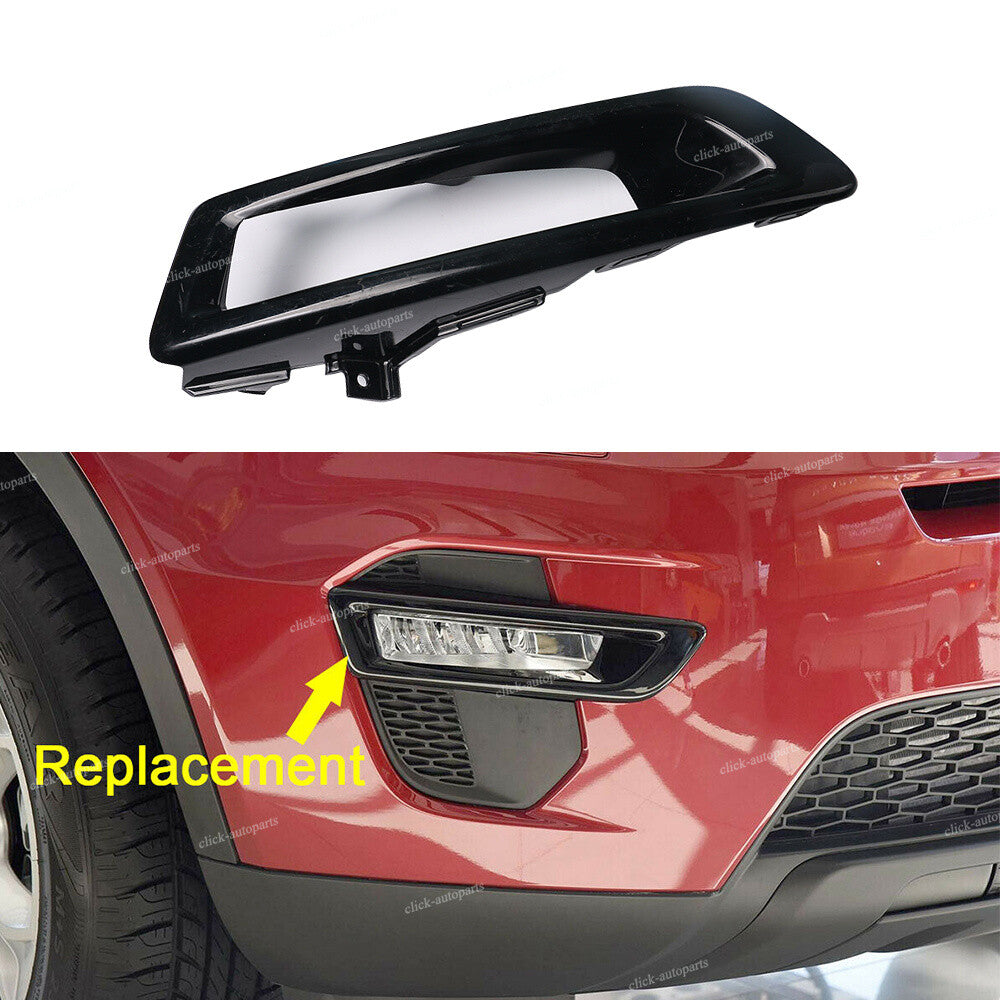 Front Left Bumper Fog Lamp Bezel Fit For 2015-2018 for Land Rover Discovery Sport