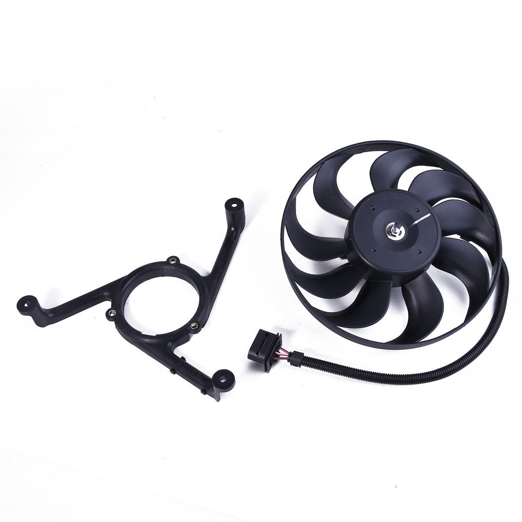 290mm Radiator Cooling Fan Assembly Set for VW for Golf for Jetta for Audi TT COUPER 220/60W Q