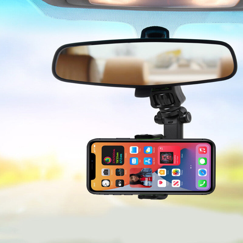 360¡ãRotation Multifunctional Car Dashboard Rearview Mirror Cell Phone GPS Holder v