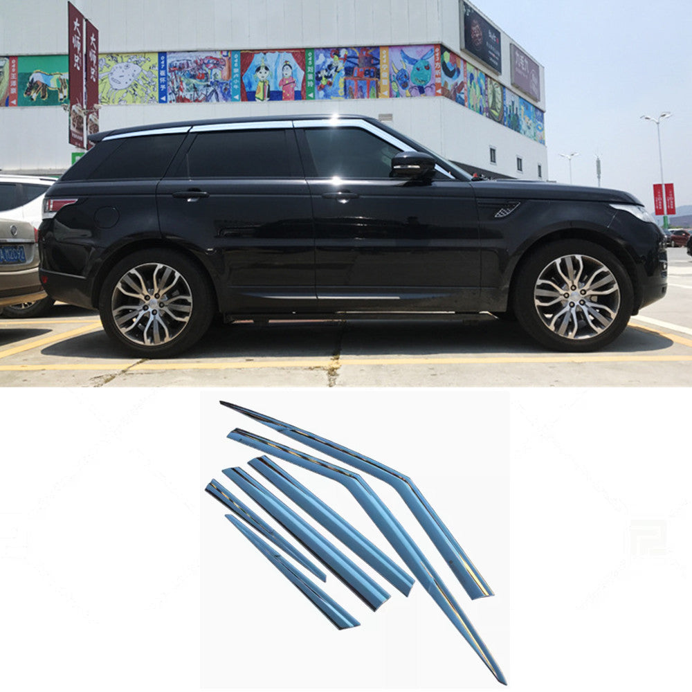 Window Visor Vent Sun Shade Rain Guard Door Visor for Range Rover Sport 16-25 B n