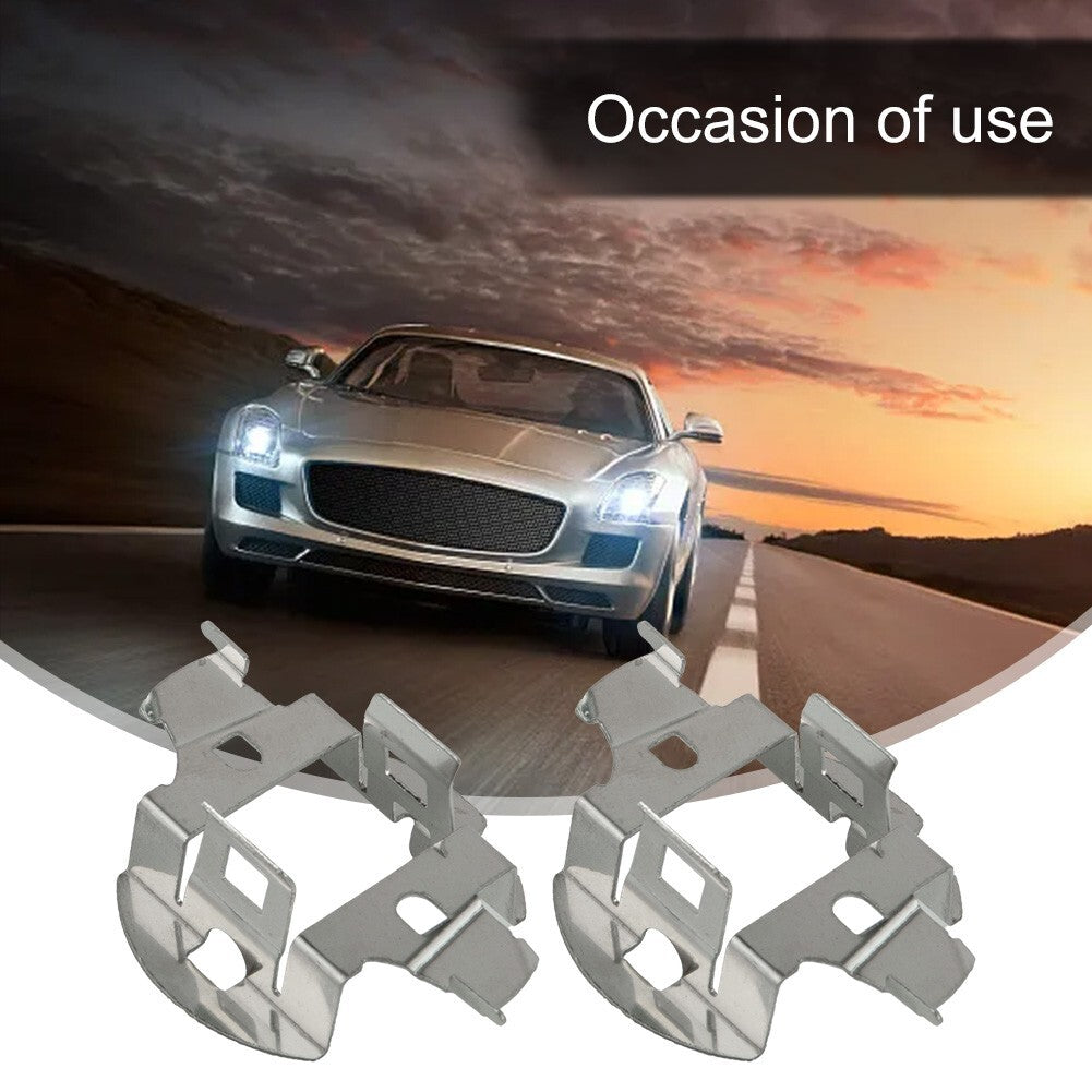 2* H7 HID Headlight Bulb Light Retainer Clip Adapter Holder for- for Mercedes v