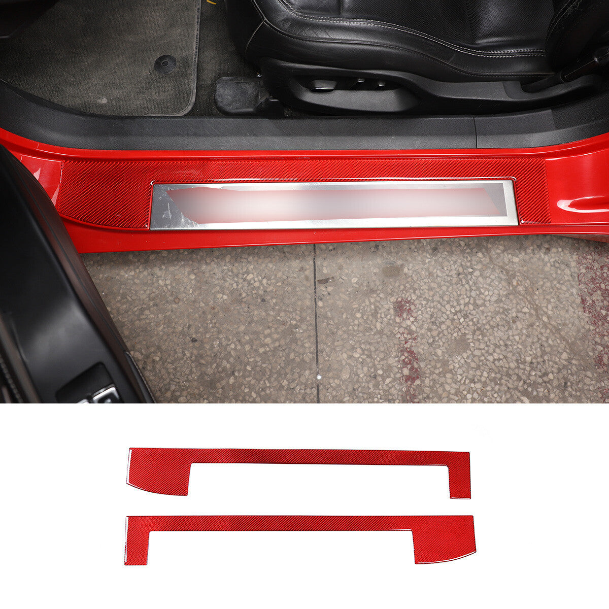A/C Switch Knife Panel Frame and Knife Ring Trim for Maverick 2022- v