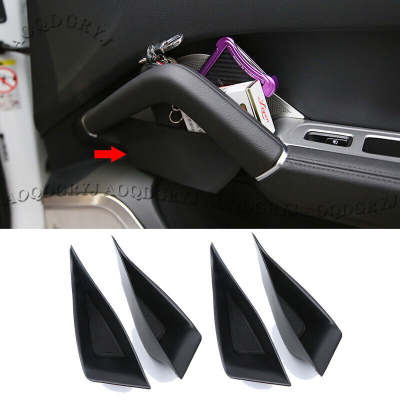 for Porsche for Cayenne 2019-2023 Black Inner Door Storage Box Container Holder 4P Q