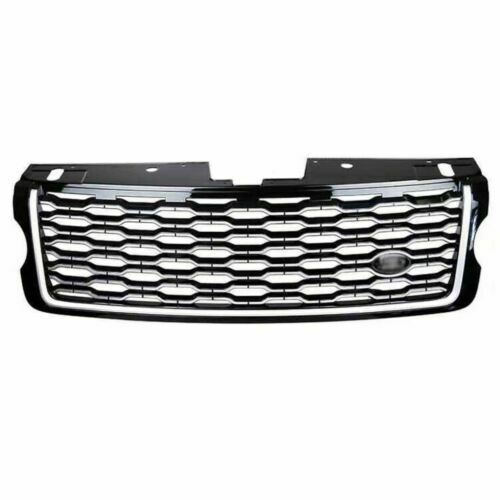 Front Mesh Grille W/ Fornt Bumper Strips Trim Fit for Range Rover L405 2013-2017