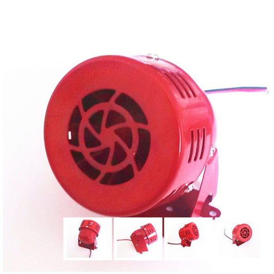 12V Driven Air Raid Siren Tornado Horn Alarm Loud Sound Fire Security