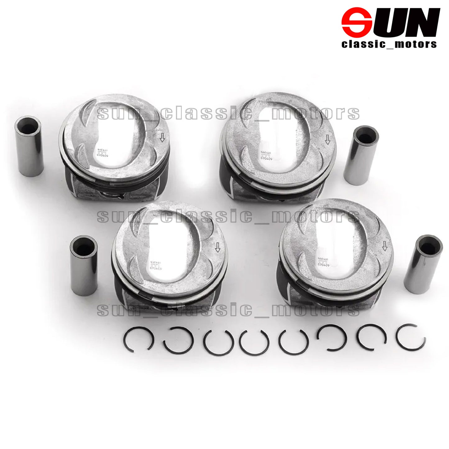 Engine rebuild and overhaul piston gasket kit for Audi 1.4 TFSI CAVD BLG CTH-