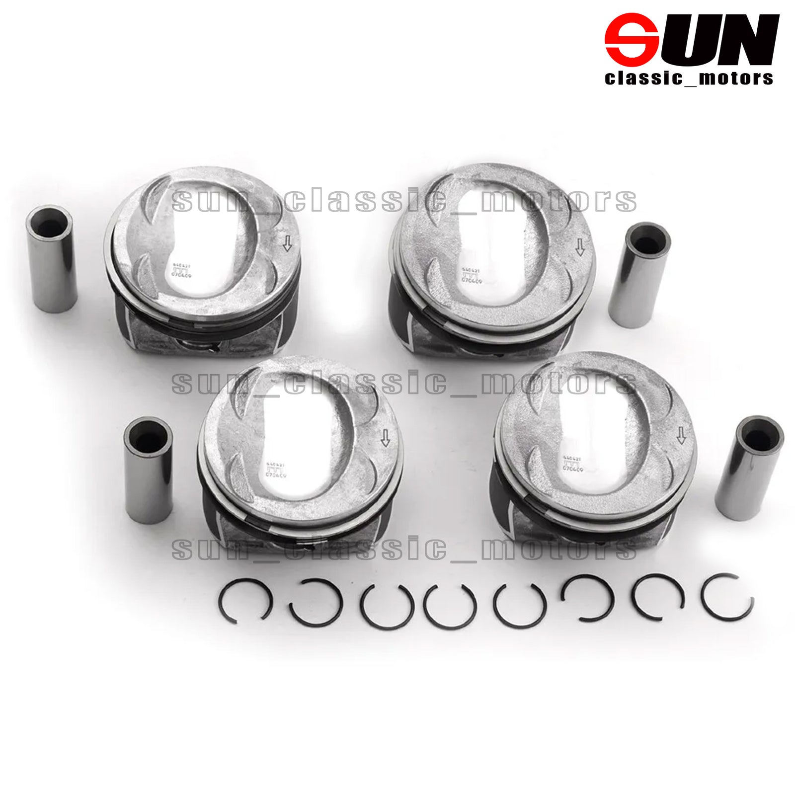 Engine rebuild and overhaul piston gasket kit for Audi 1.4 TFSI CAVD BLG CTH-