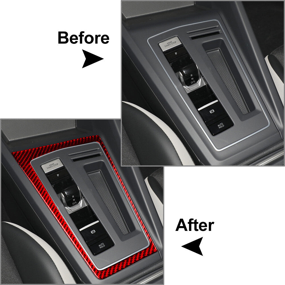 Gear Shift Panel Frame Cover Trim FIT for Volkswagen for Golf 8 MK8 2021-2023