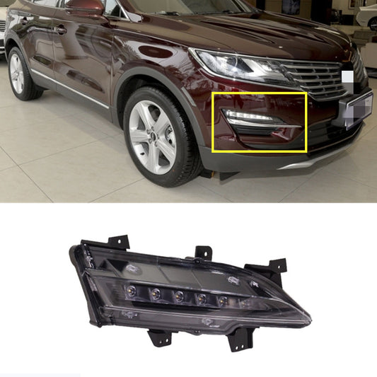 For 2015-18 2019 for Lincoln MKC Passenger Side LED RH Front Bumper Fog Light Lamp B n