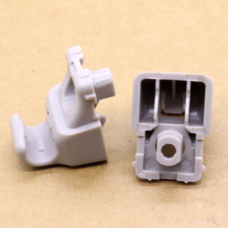 2. Gray inner sun visor clip-on headlight cover bracket for Tesla Model 3 2017-2020 (approximately).
