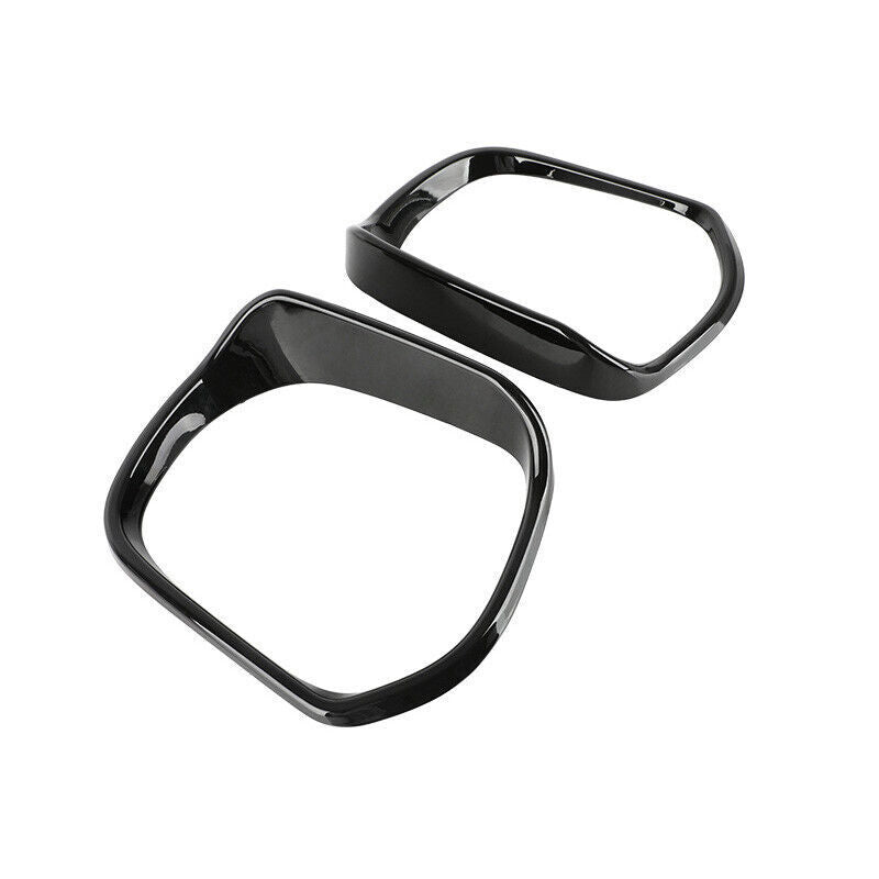 2X for Range Rover Evoque 2012-2019 ABS Chrome Rearview Mirror Rain Eyebrow Trim v
