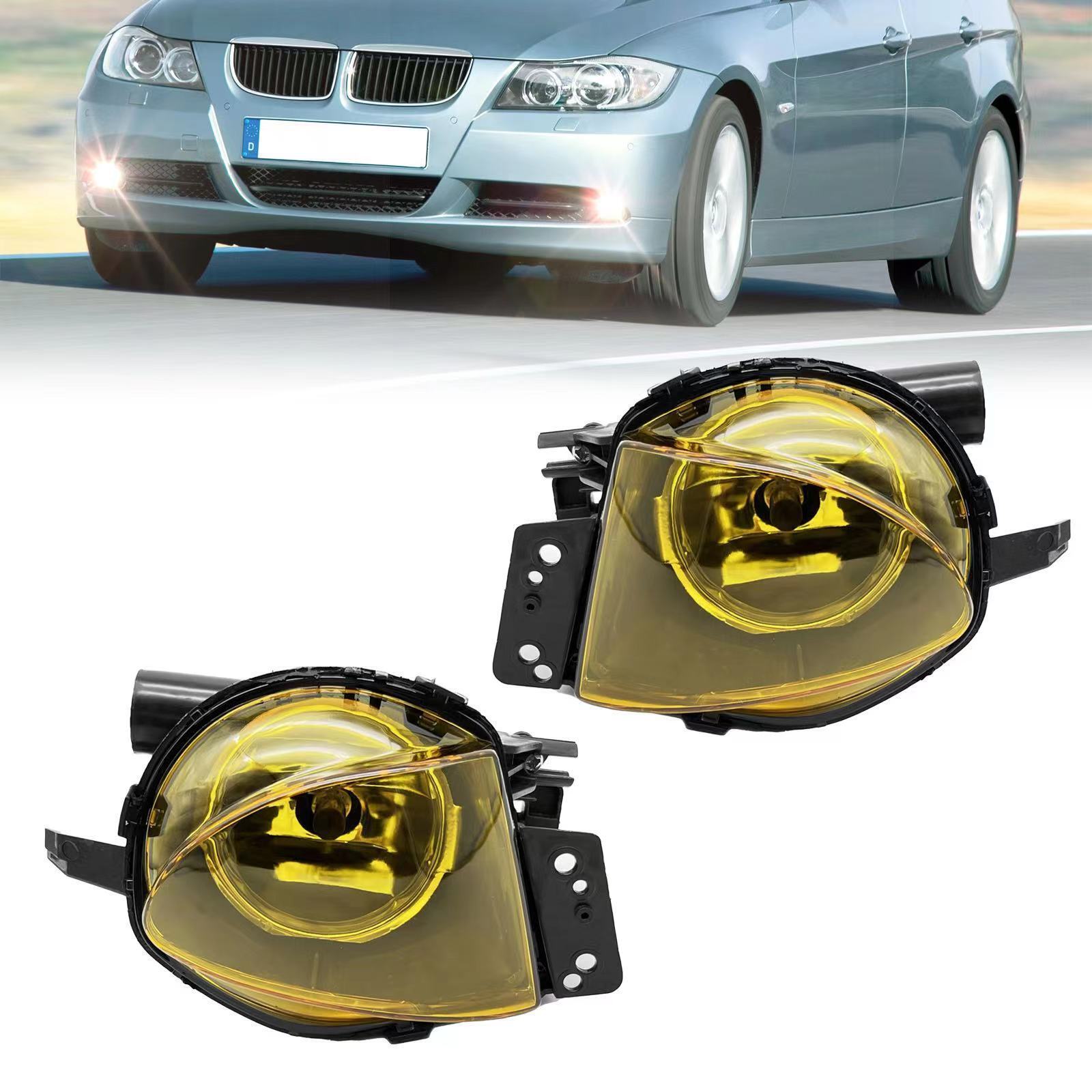 Pack Yellow Fog Lights for 3 E90 323i 325i 325xi 328i 330xi 2006-2009- v
