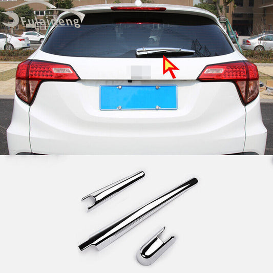 Tail Rear Window Wipers Cover Trim Chrome Fit for Honda HR-V HRV Vezel 2016-2022
