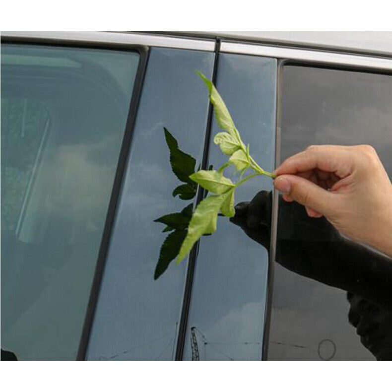 for Honda CR-V 2023-2024 Black steel Pillar Posts Set Door Trim Piano Cover Kit
