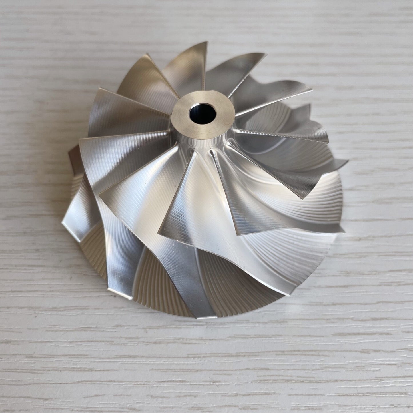 GTX3582 9833-2 62.45/82.36mm 11+0blades Point milling std blade billet wheel