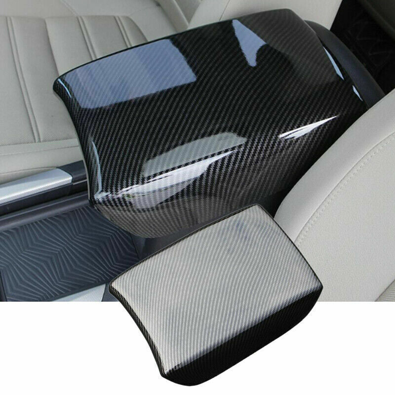 for Honda CR-V 2017-2022 carbon fiber Central Armrest Box Decor Panel Trim Cover