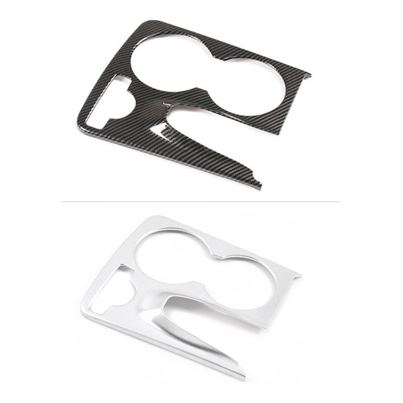 Chrome center gear shift lever cup holder protective cover for GLK 2008- n
