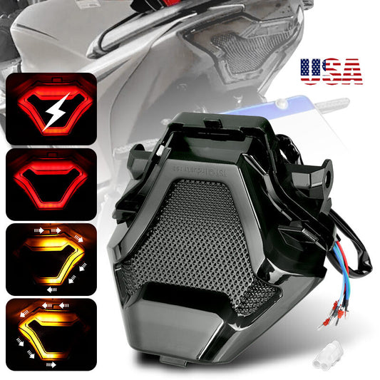 LED Tail Light Turn Signals Lamp Blinker Integrated for YAMAHA MT07 MT-25 MT-03