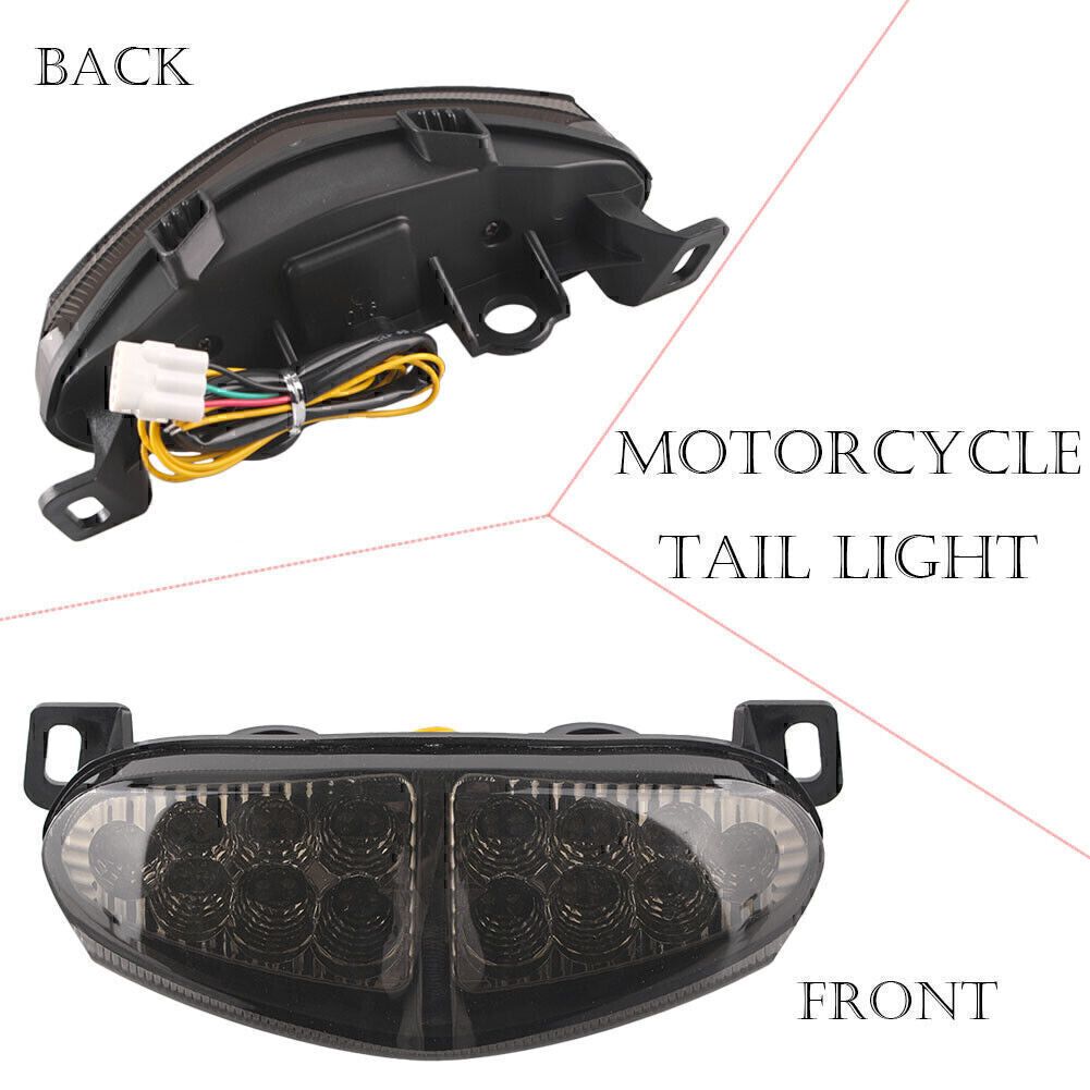 Motorrad Schwanz R¨¹cklicht Blinker Indikator f¨¹r for Kawasaki ER6N 2009 2010 2011