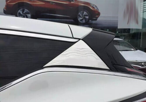 2X for Nissan Murano 2015-2019 Chrome Tail Cover Rear Window Trim Strip Emblems