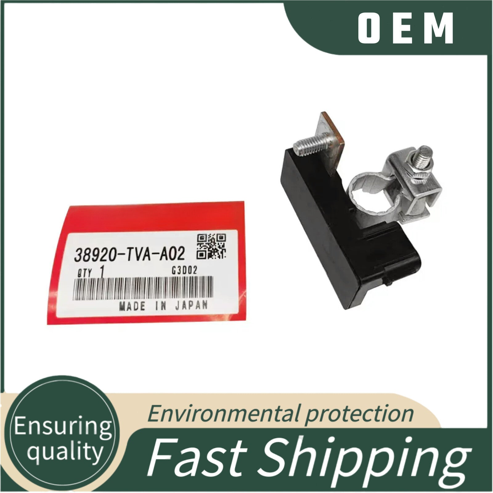 Battery Current Sensor ASSY For 2018-2021 for Honda Accord 38920-TVA-A02 Q