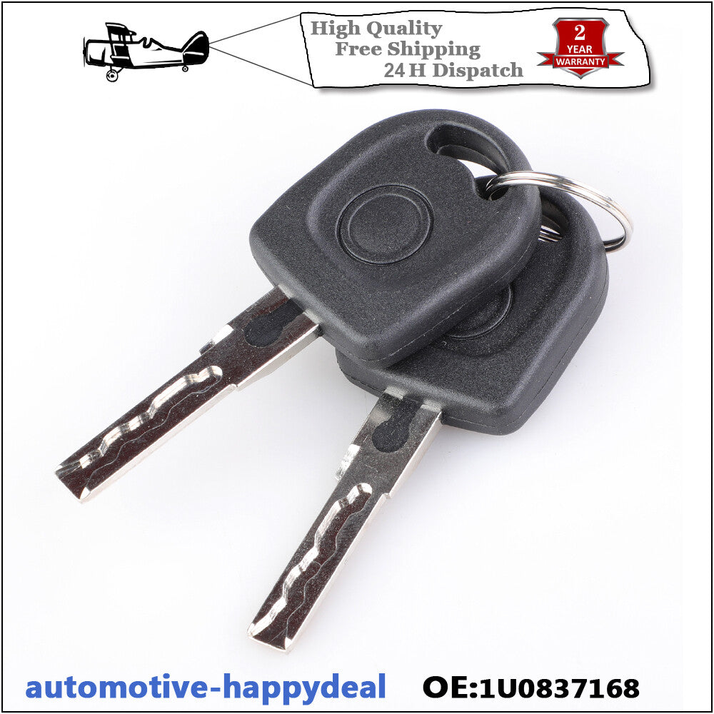 for VW Fabia 1999-2007 Front Right Driver Door Lock Barrel  2 Keys 1U0837168 A