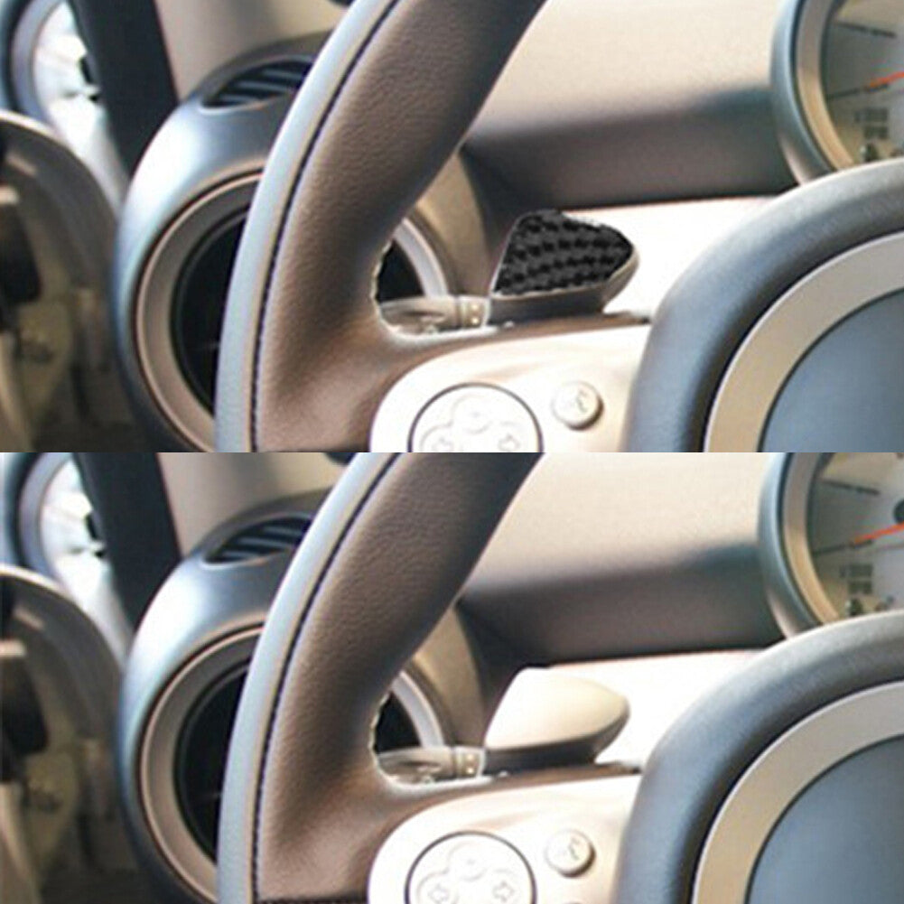 2X Carbon Fiber Shifter Selector Trim for MINI Cooper R56 2007-2011