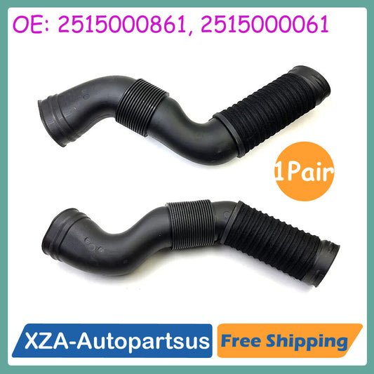 1 Pair Air Intake Duct Pipe Hose 2515000861 For 06-11 for Benz W251 R350 M272 Q