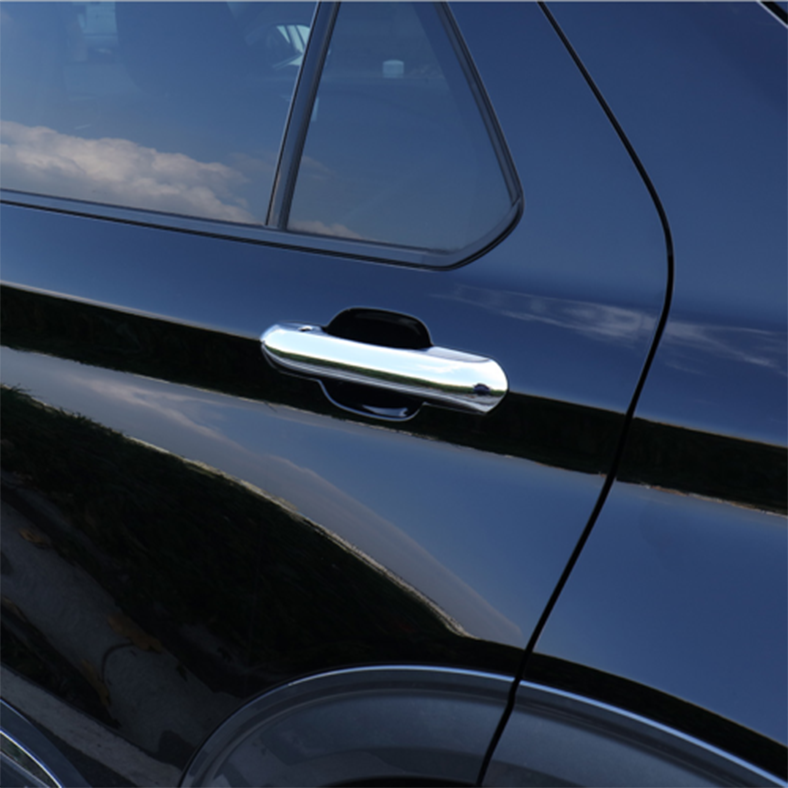 Chrome Outside Door Handles Cover Trim ABS Fit for Ford Explorer 2020-2023
