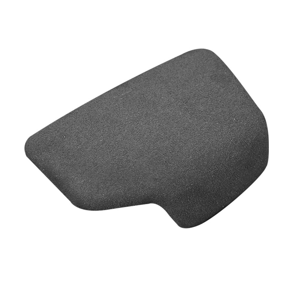 Grey Alcantara suede gear shift cover for Audi 2016-2018 Q7, Q5L, and A4L. n