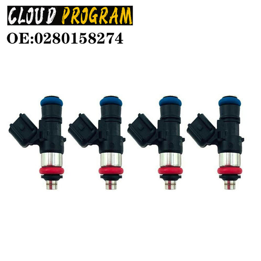 4PCS Fuel Injector 0280158274 FJ1151 Fit For 11-15 Caprice 6.0L-V8 v