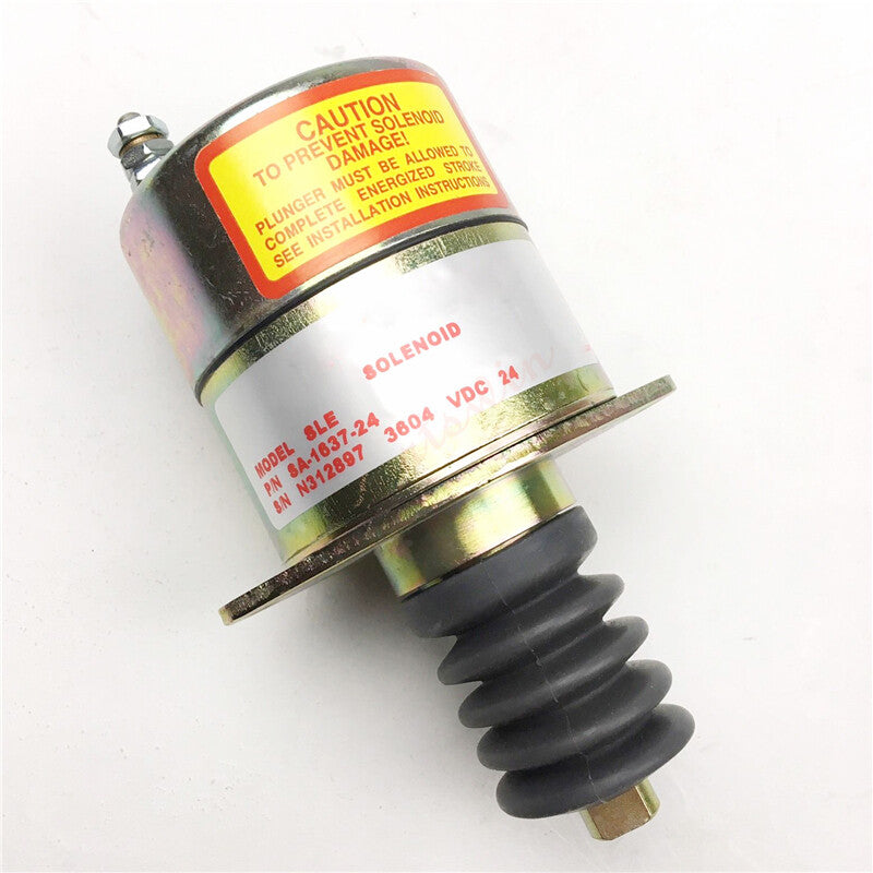 new fuel stop solenoid valve, suitable for excavator parts SA-1637-24 307-1101 24V, .