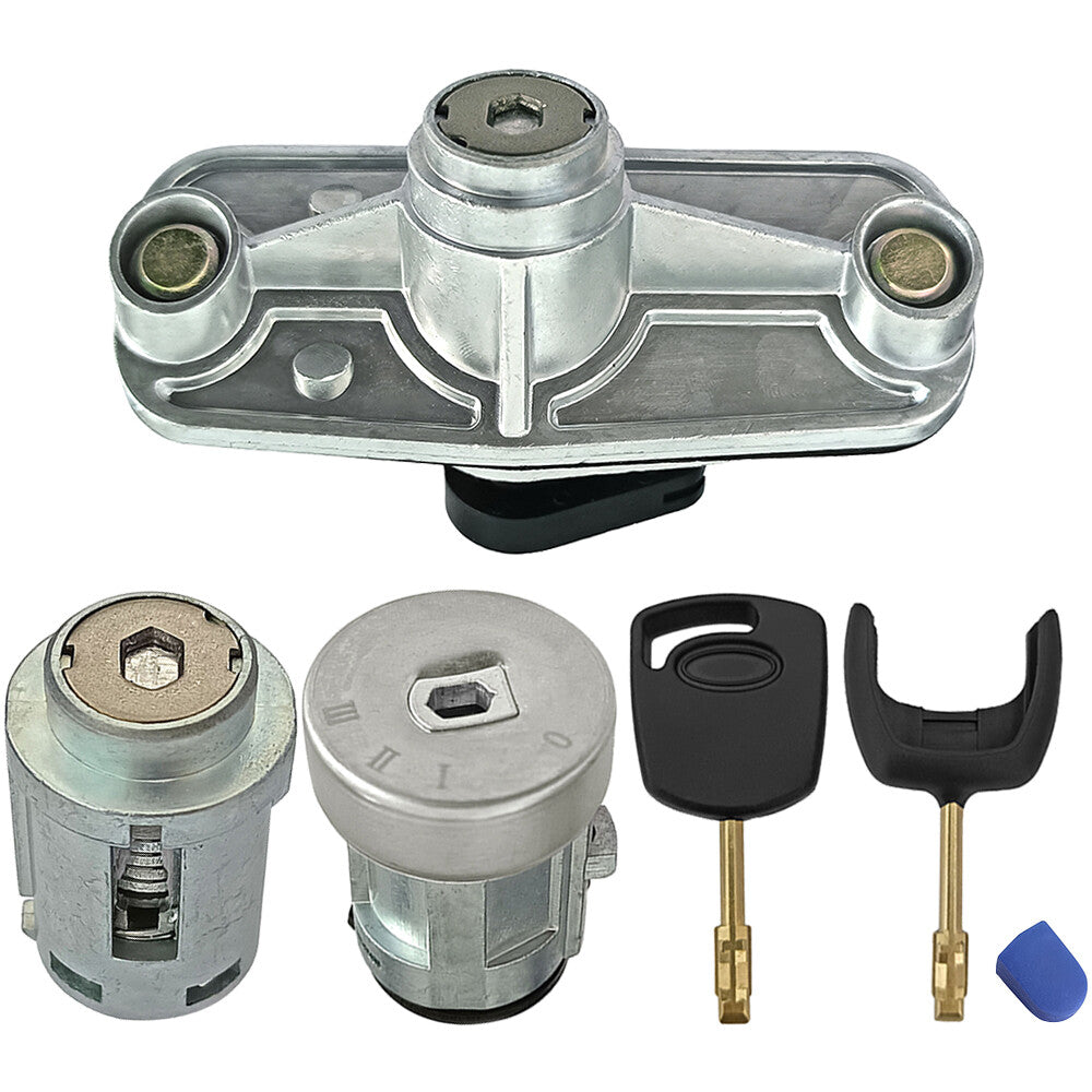 Door Lock Switch Cylinder Key Set Fits For Mondeo MK3 2000 2001 2002-2007