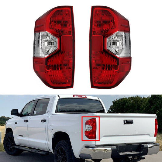 1Pair Rear Tail Light Turn Signal Cover Without Bulb For Tundra 2014-2021 v