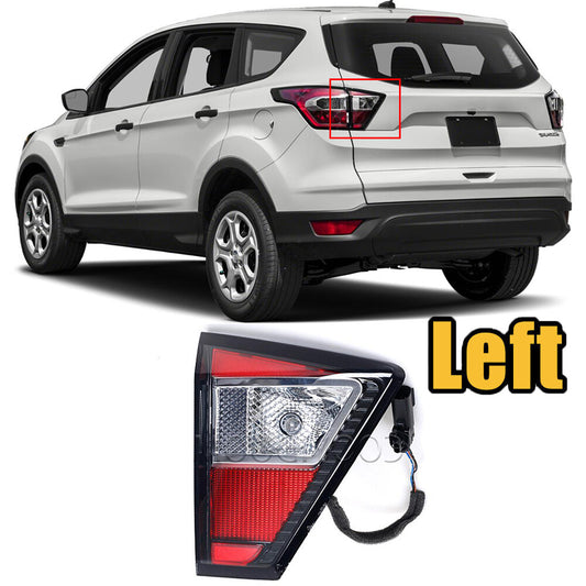 1 piece of for Ford Escape 2017 2018 2019 left inner rear taillight with red light and bulb