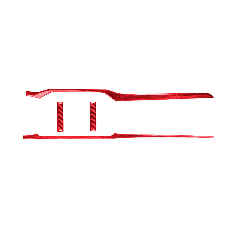 Red Gear Shift Knob Decoratiove Sticker Cover Trim For W204 W212 v