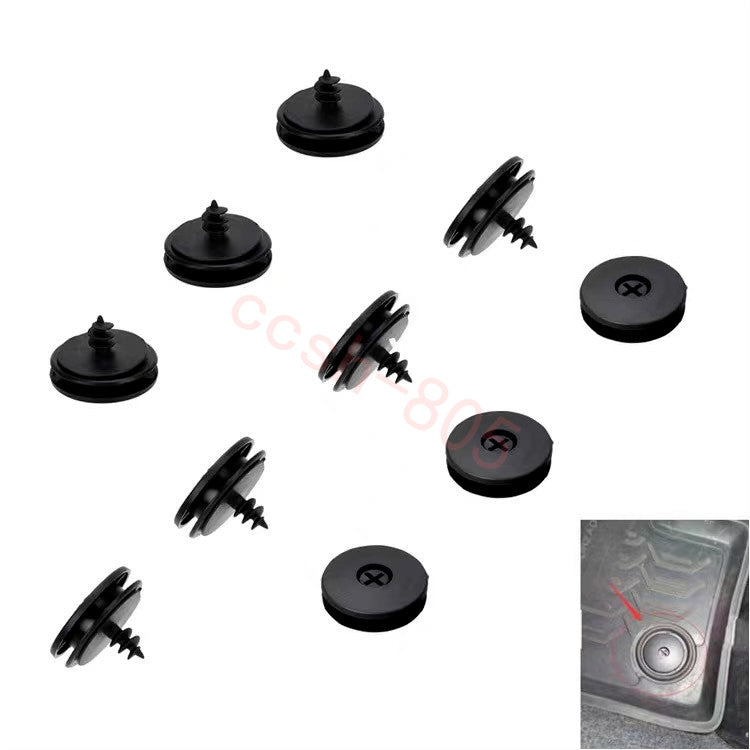 2 Sets Universal Car Floor Mat Carpet Clips Fixing Grips Floor Holder Q