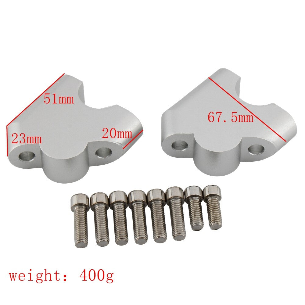Dirt Bike Handle Bar Clamp Raised Extend Handlebar Mount Riser S1000xr 20