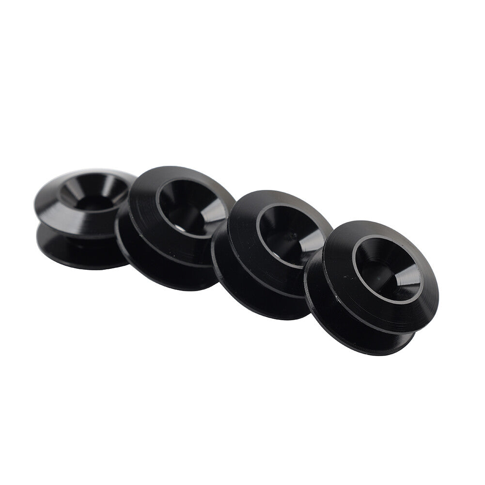 Quick Release Band Fastener Bumper Holder Clip Kit Front Rear Trunk Hatch Lid Q