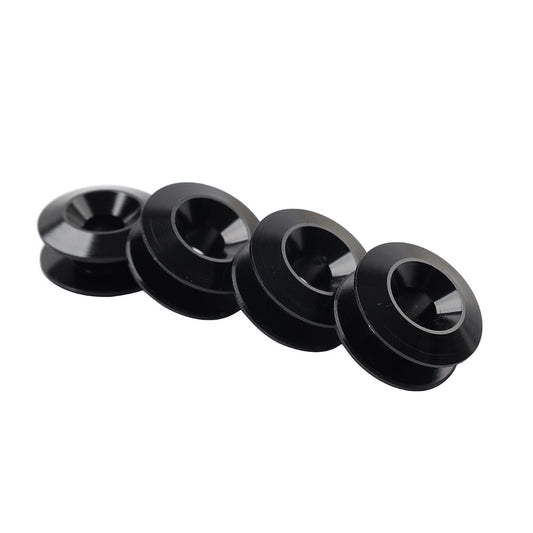 Quick Release Band Fastener Bumper Holder Clip Kit Front Rear Trunk Hatch Lid Q