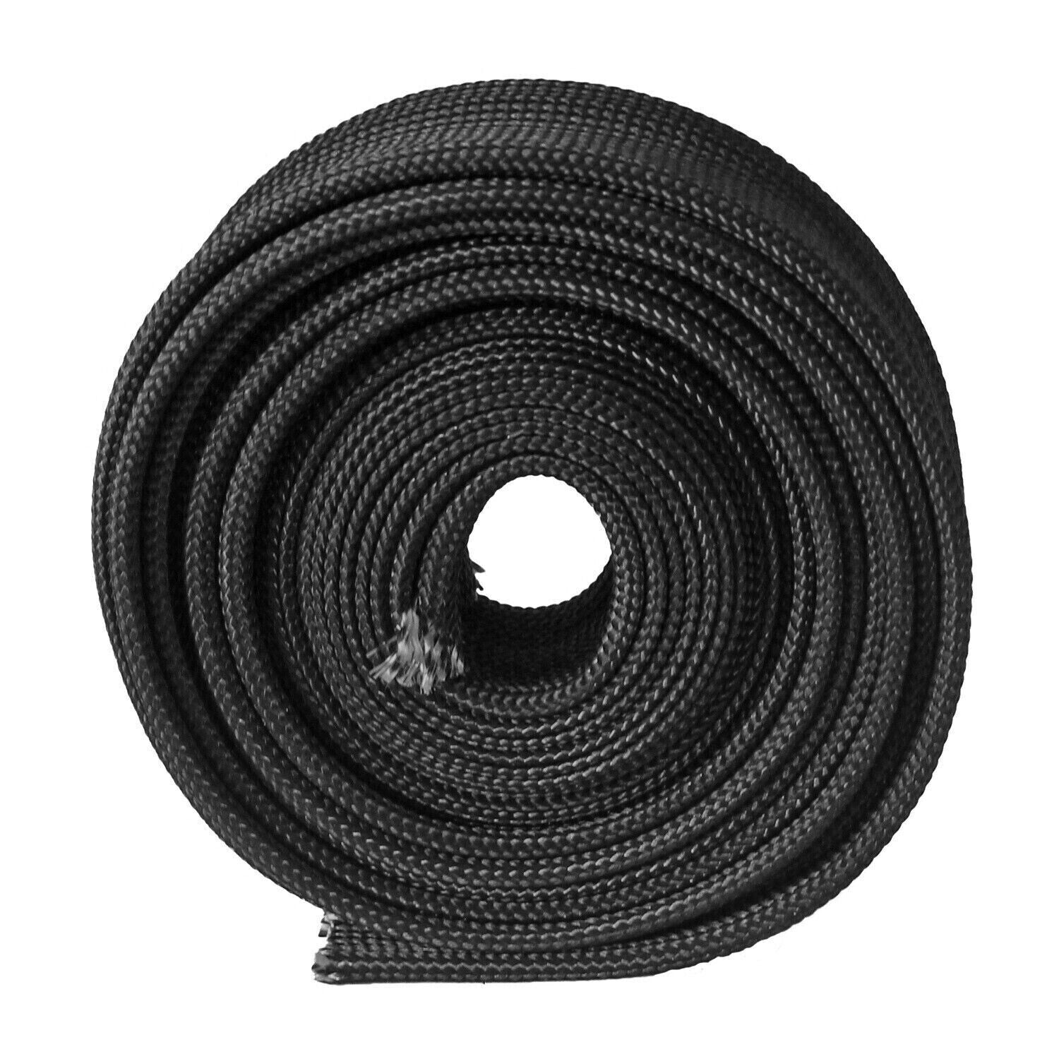 Fiberglass heat insulation wire cover, high-temperature protective cover, adjustable heat insulation cover, 10 feet