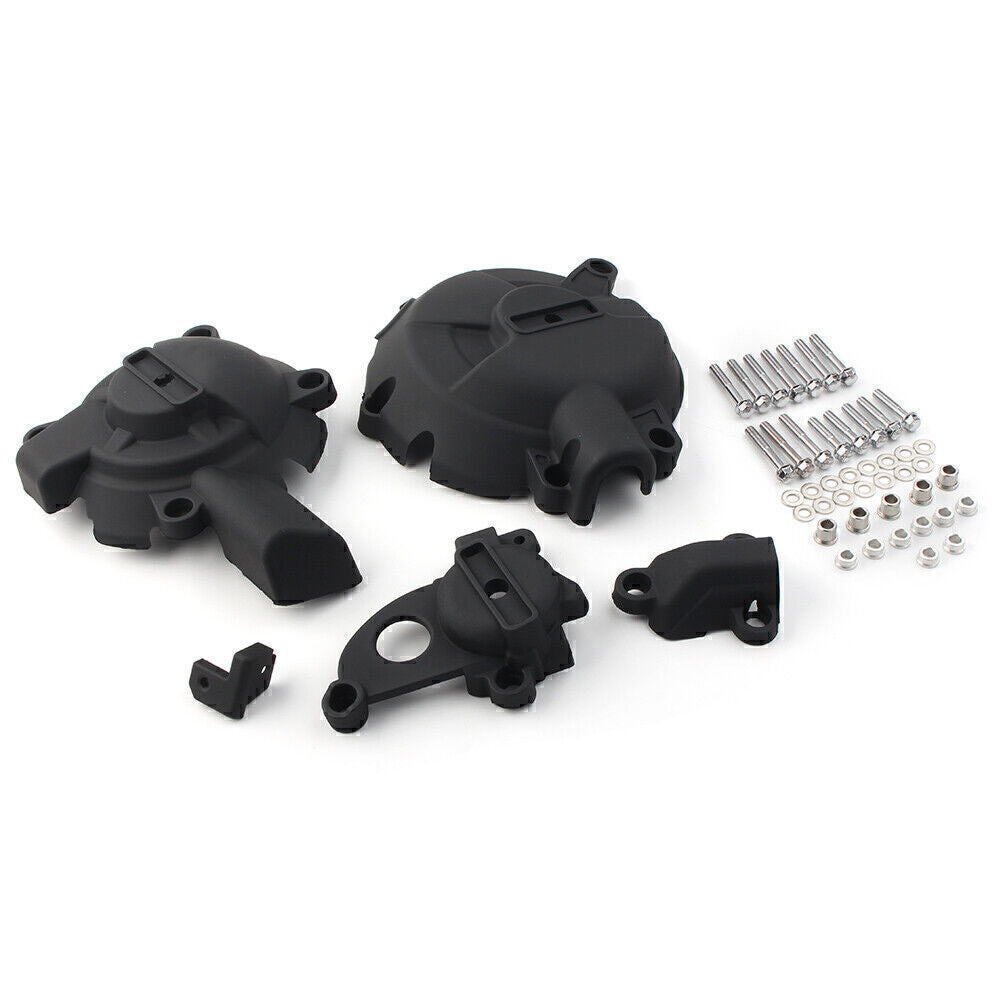 Motorcycle Engine Cover Kit Engine Case Guard Slider Fit for BMW S1000RR 2019-2020