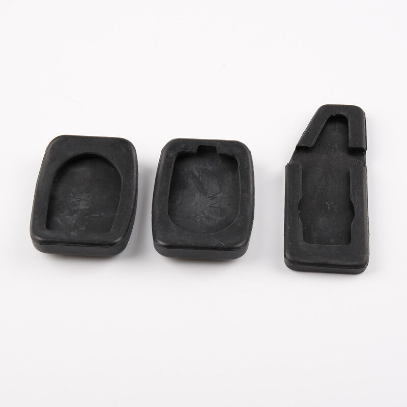 3 Pcs /set Accelerator Brake Clutch Pedal Pads Rubber Cover for Suzuki for Swift Q