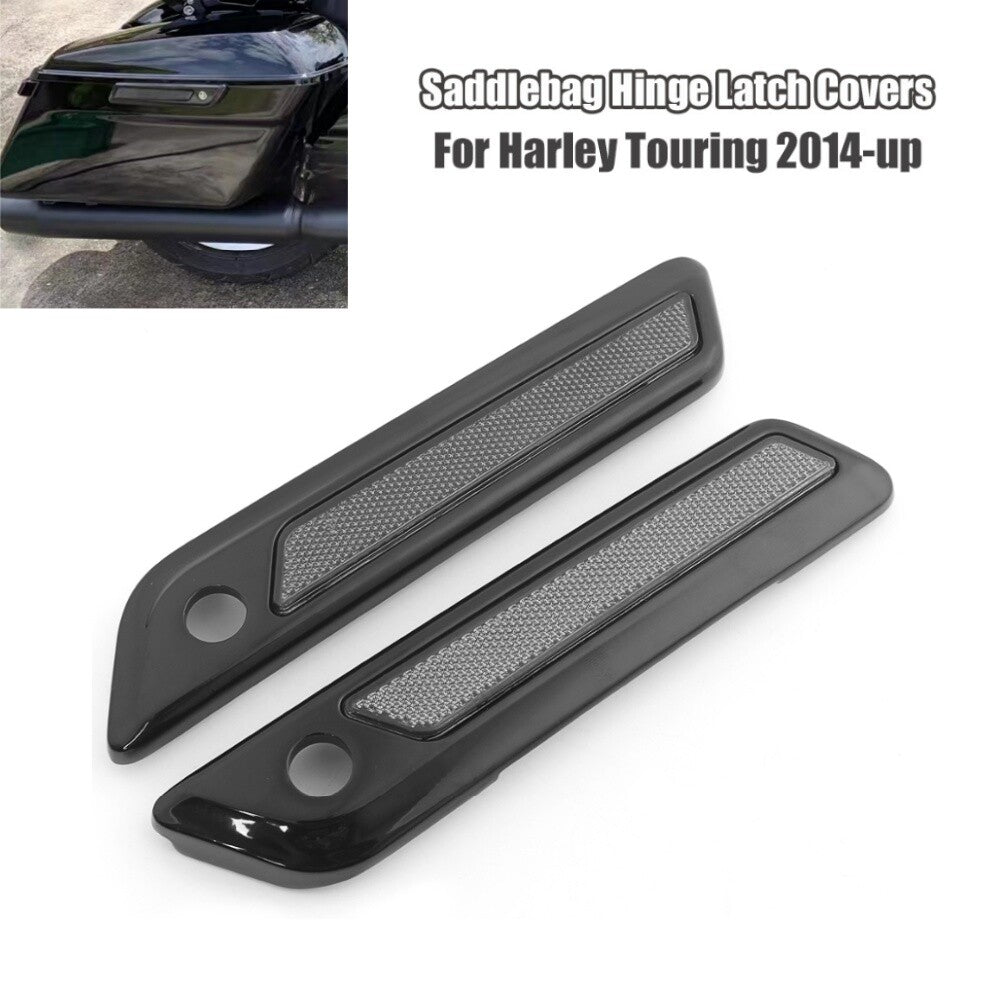 Hard saddlebag hinge latch cover suitable for Harley Touring 2014-2024- n