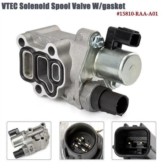 VTEC solenoid valve with gasket is suitable for Honda Accord and for Acura 15810-RAA-A03- v